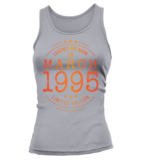 Birthday March 1995 Limited Edition Vintage Tank top Woman