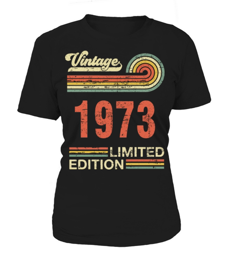 50 Year Old Gifts Vintage 1972 Limited Edition Women's T-Shirt