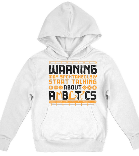 Robot Robotics Engineer Vintage Kids Hoodie