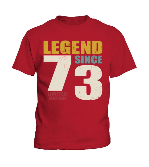 50th birthday vintage 1973 legend since 1973 Kids T-Shirt