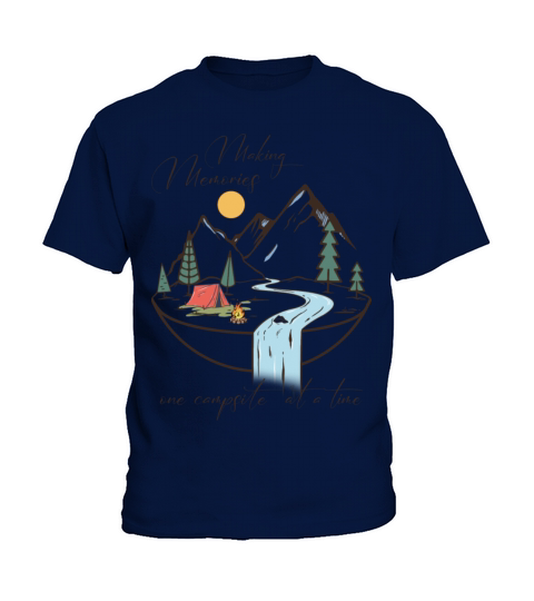 Making memories one campsite at a time Kids T-Shirt