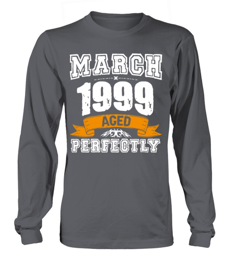 March 1999 Vintage Birthday Present Long sleeved Unisex