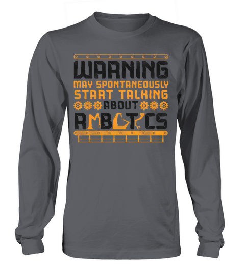 Robot Robotics Engineer Vintage Long sleeved Unisex