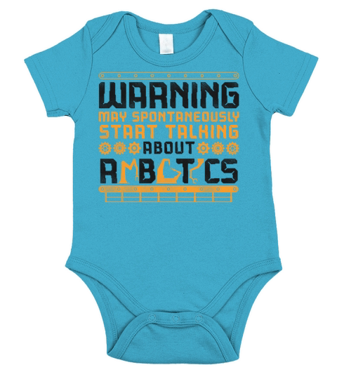Robot Robotics Engineer Vintage Short Sleeve Baby One-Piece