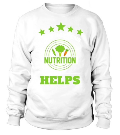 Holistic Nutritionist National Nutrition Month Sweatshirt Unisex