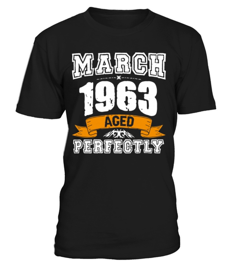 March 1963 Vintage Birthday Present T-Shirt Unisex