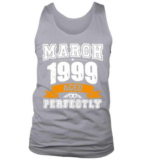 March 1999 Vintage Birthday Present Tank Top Unisex