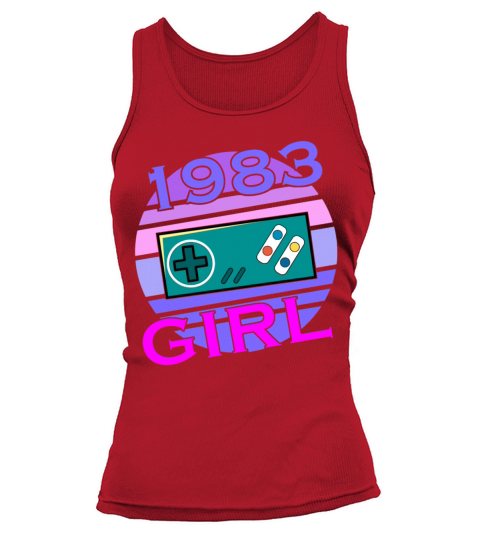 Birthday 1983 Gaming Lady Gamer Girl Tank top Woman