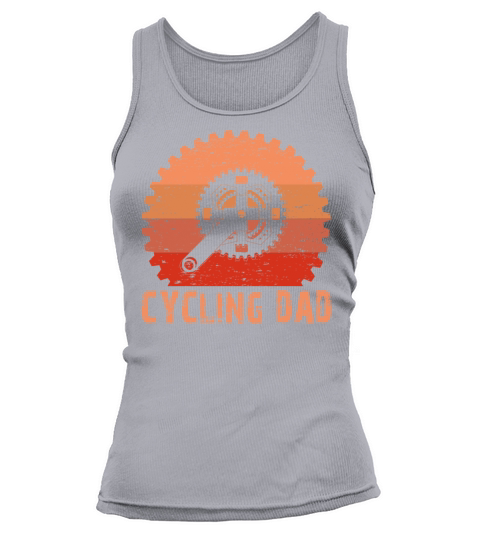 Cycling Dad Fathers Cyclist Tank top Woman
