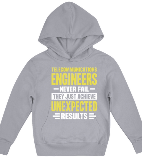 Telecommunications Engineer Engineering Funny Desi Kids Hoodie