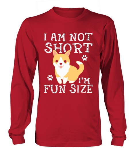 Im not short Im fun sized idea Funny Shiba Inu D Long sleeved Unisex