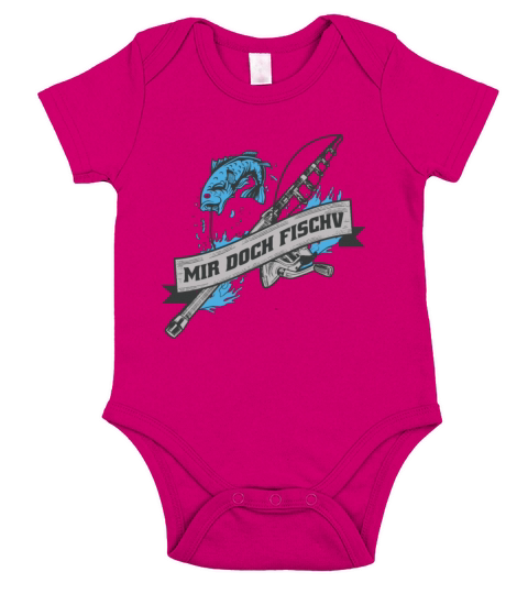 Fishing Lover T-shirt Short Sleeve Baby One-Piece