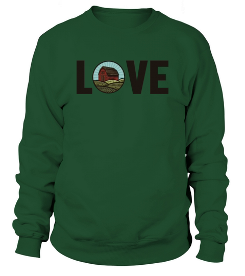 Love Rancher Agribusiness Agriculture Organic Sweatshirt Unisex