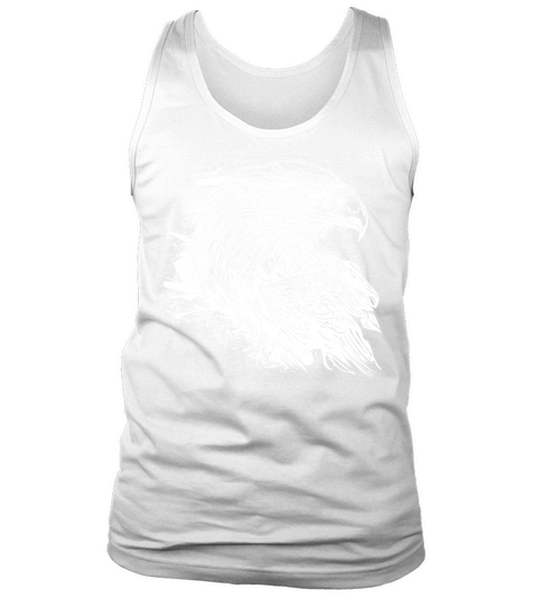 Elegant Eagle In Ink Vintage Tattoo Style Tank Top Unisex
