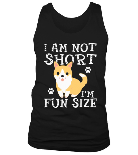 Im not short Im fun sized idea Funny Shiba Inu D Tank Top Unisex