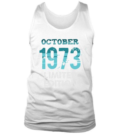 October 1973 Limited Edition Tank Top Unisex