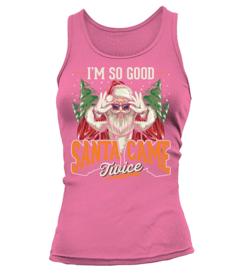 Christmas Adult Humor Sarcastic Santa Tank top Woman
