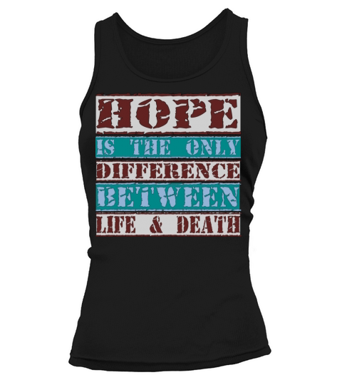 HOPE QUOTES Tank top Woman