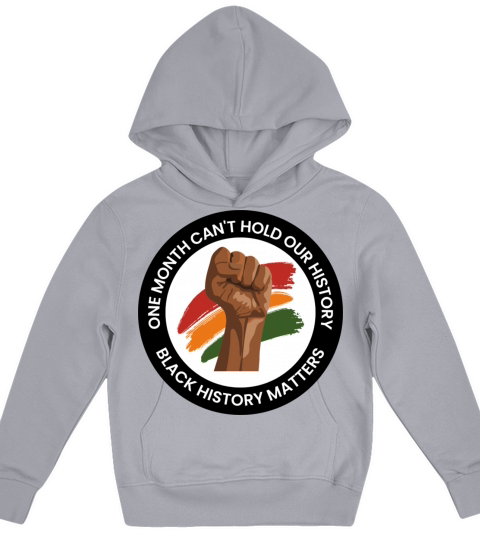 Black History Month 6 Kids Hoodie