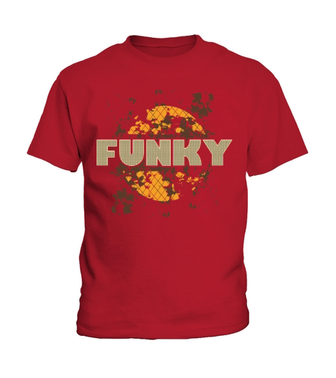Funky Funk Music Vintage Kids T-Shirt