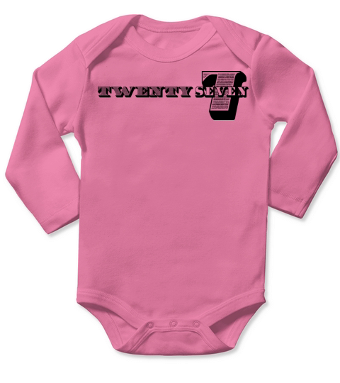 27th Birthday Gift Ideas for Him Men Shirt Long Sleeve Baby One-Piece