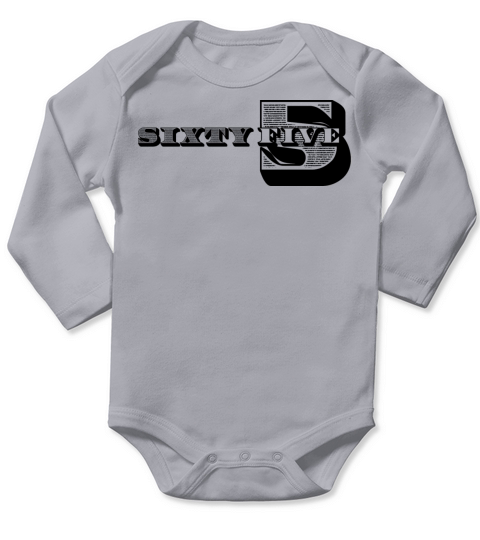 65th Birthday Gift Ideas for Him Men Shirt Long Sleeve Baby One-Piece