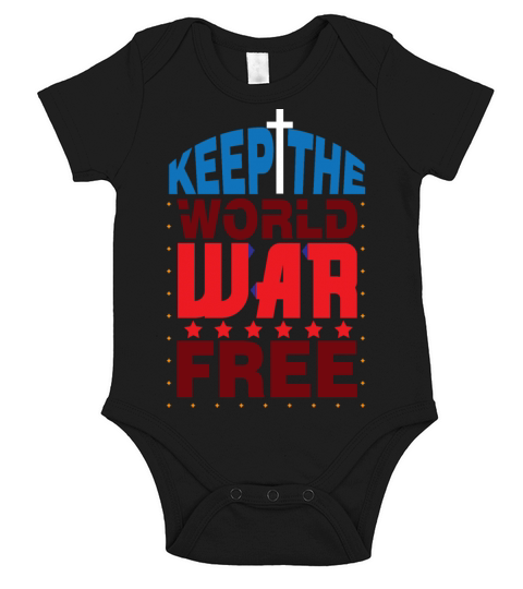 keep world free Short Sleeve Baby One-Piece