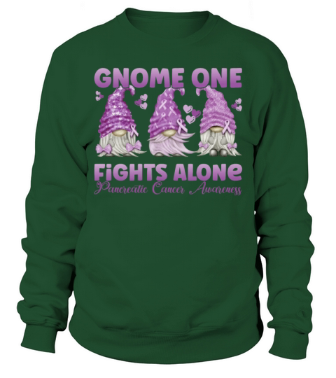 Gnome One Fights Pancreatic Cancer Sweatshirt Unisex