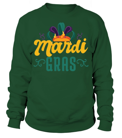 Mardi Gras Retro Vintage Mardi Gras Sweatshirt Unisex