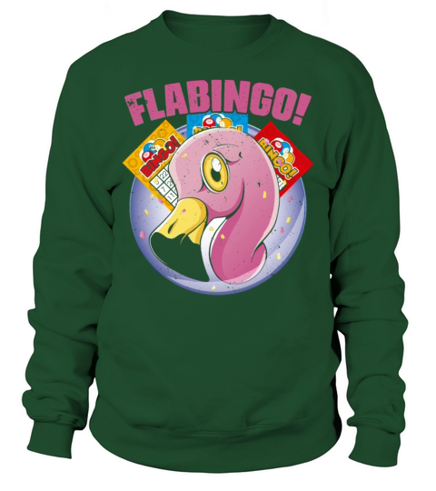 Vintage Flabingo Flamingo Bingo For Bingo Player Sweatshirt Unisex
