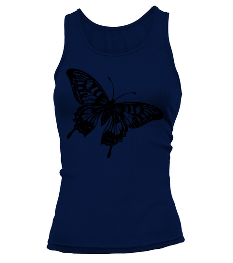 Elegant Vintage Tattoo Butterfly Tank top Woman