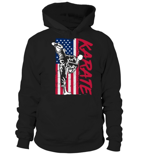 Karate Usa Hoodie Unisex