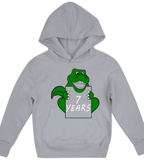 7 years retro 7 vintage Kids Hoodie