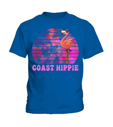 Coast-Hippie Funny Kids T-Shirt