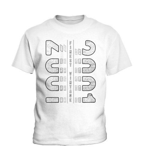 Finest Vintage 2001 Year Of Birth 2001 Birthday Kids T-Shirt