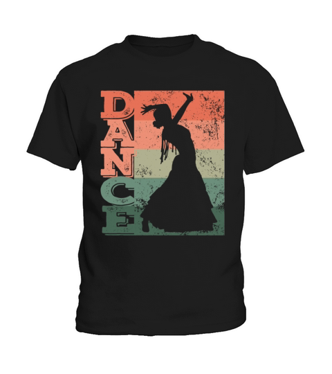 Flamenco Woman With Flamencodress Kids T-Shirt
