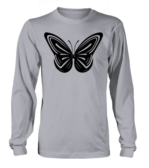Elegant Vintage Geometric Butterfly Long sleeved Unisex