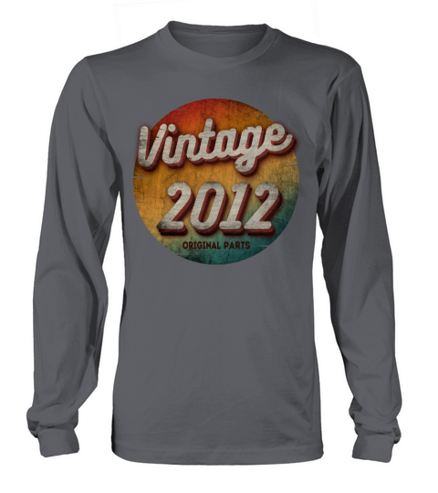 VINTAGE 2012 ORIGINAL PARTS Long sleeved Unisex