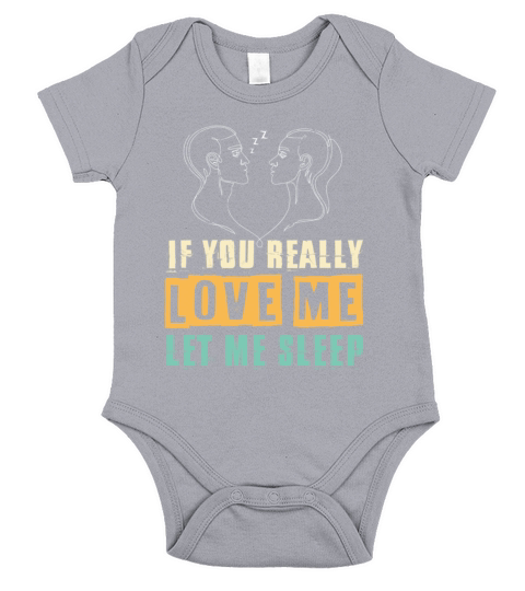 let me sleep Short Sleeve Baby One-Piece