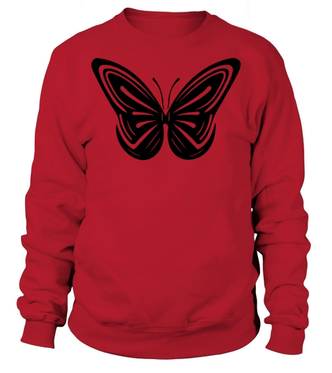 Elegant Vintage Geometric Butterfly Sweatshirt Unisex
