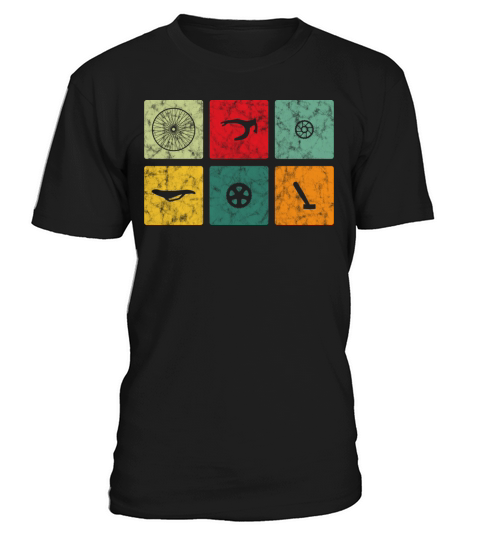 Retro Vintage Bike Parts Biker T-Shirt Unisex