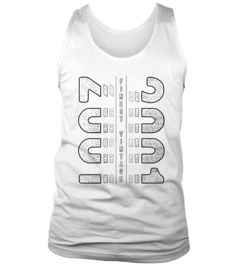 Finest Vintage 2001 Year Of Birth 2001 Birthday Tank Top Unisex