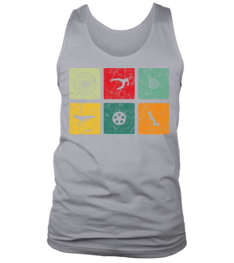 Retro Vintage Bike Parts Biker Tank Top Unisex