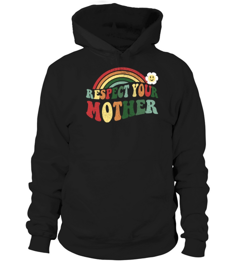 Respect Mother Earth Day Vintage Hoodie Unisex