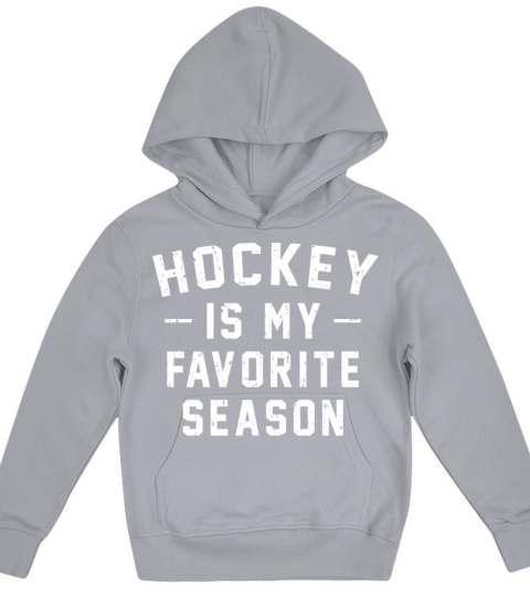 Hockey Is My Favorite Season Vintage Distressed Kids Hoodie