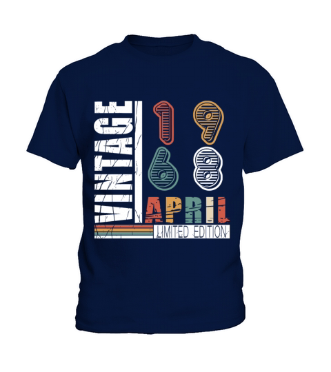 April 1968 Vintage Kids T-Shirt