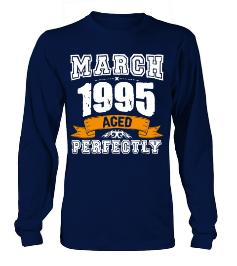 March 1995 Vintage Birthday Present Long sleeved Unisex