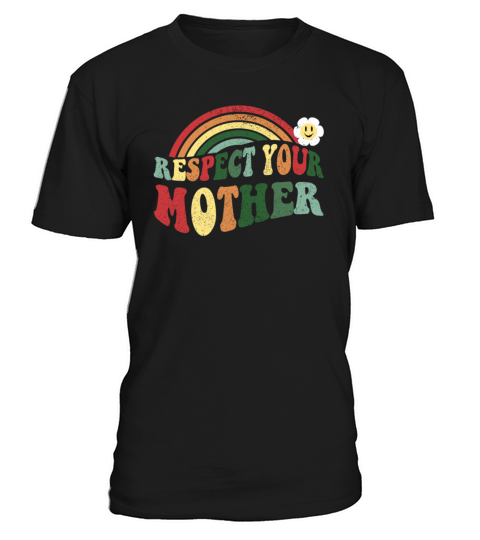 Respect Mother Earth Day Vintage T-Shirt Unisex