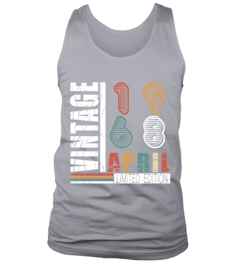 April 1968 Vintage Tank Top Unisex