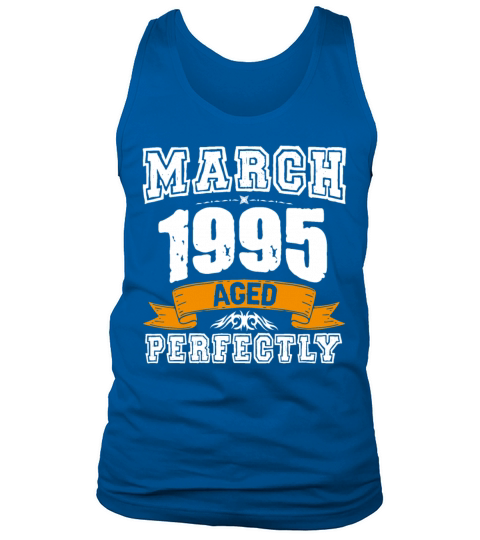 March 1995 Vintage Birthday Present Tank Top Unisex